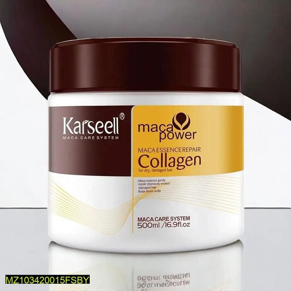 Collagen Hair Treatment Mask For Dry Damaged & All Hair Types – 500 Ml